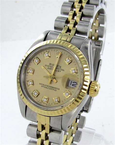 rolex donna con brillantini|orologi rolex donna.